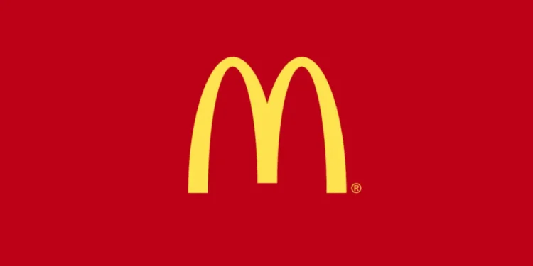 Logo de Mcdonalds, multinationale américaine de la restauration rapide