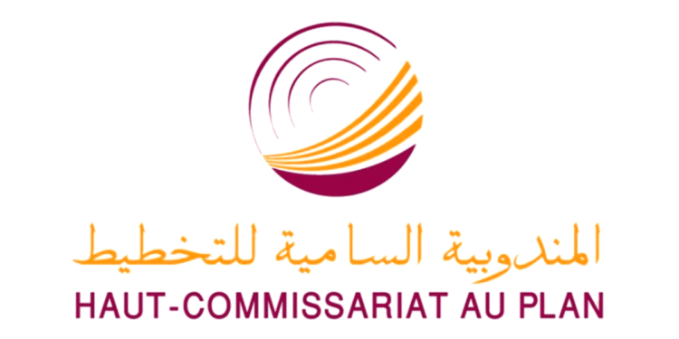 Le Logo de l'HCP, le Haut-Commissariat au Plan du Royaume du Maroc