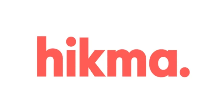 Le logo de Hikma. , société pharmaceutique mondiale de premier plan qui fabrique des médicaments génériques de haute qualité