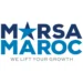 Logo de Marsa Maroc, entreprise marocaine spécialisée dans l'exploitation de terminaux et de quais portuaires.