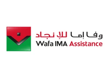 le logo de wafa imma assistance, filiale de Attijariwafa bank, Wafa Assurance et Inter Mutuelles Assistance