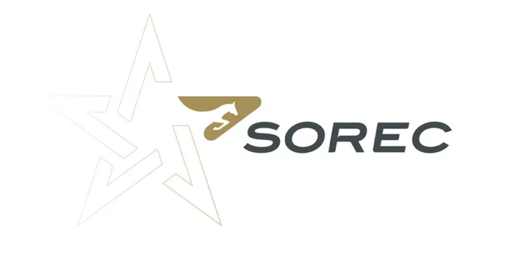 le logo de la Sorec, La Société royale d'encouragement du cheval